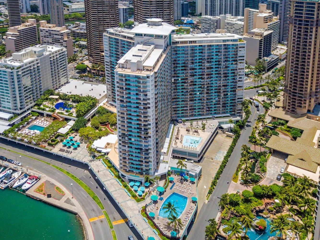 Ilikai Tower 1340 Lagoon View 1Br Honolulu Bagian luar foto