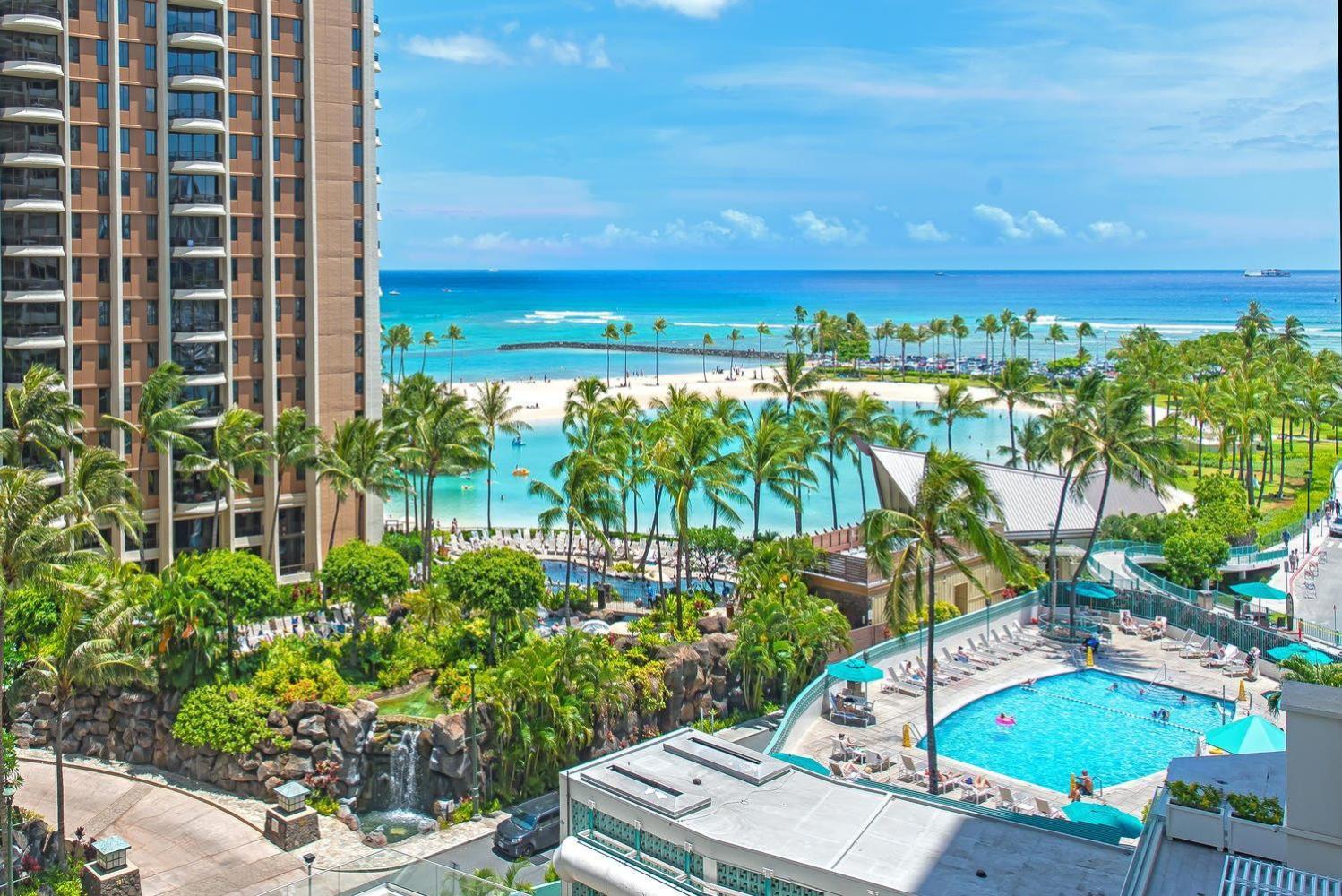 Ilikai Tower 1340 Lagoon View 1Br Honolulu Bagian luar foto
