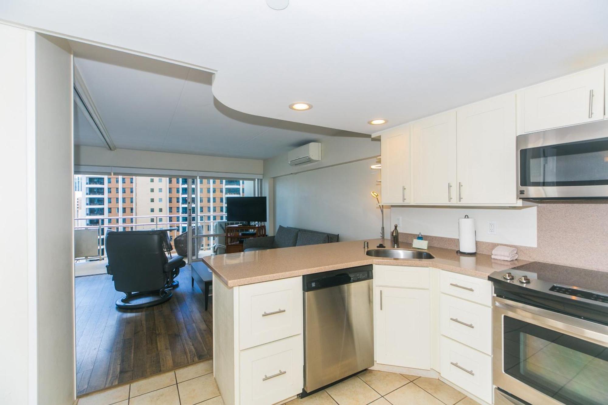 Ilikai Tower 1340 Lagoon View 1Br Honolulu Bagian luar foto